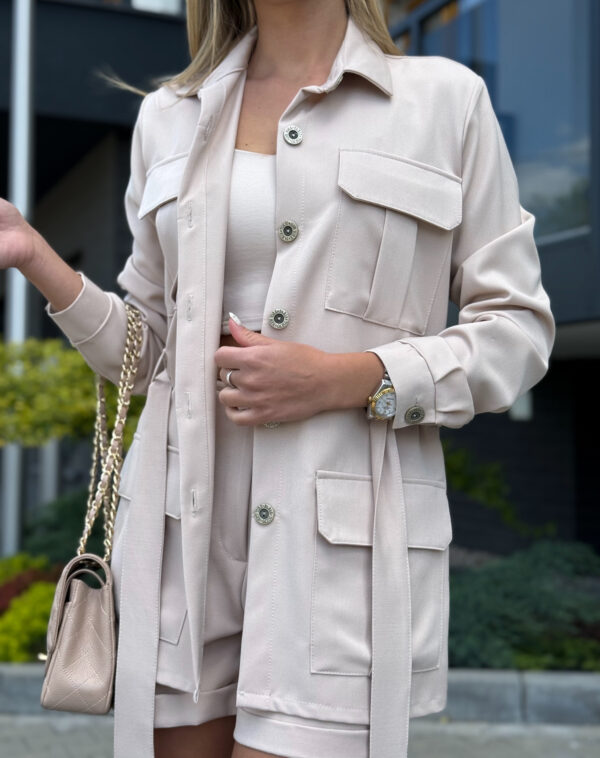 Komplet CELINE- Jasny Beż