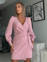 Sukienka Melania - pudrowy róż