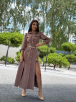 Sukienka NATALIE- Mocca