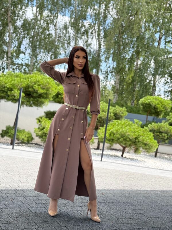 Sukienka NATALIE- Mocca