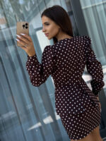 Komplet Isabell - w print grochy