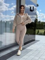 Legginsy modelujące- beżowe