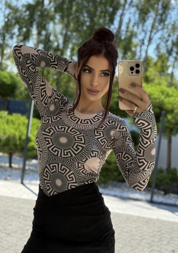 Bluzka print versace