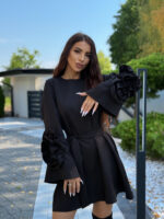 Sukienka Valentina -czarna