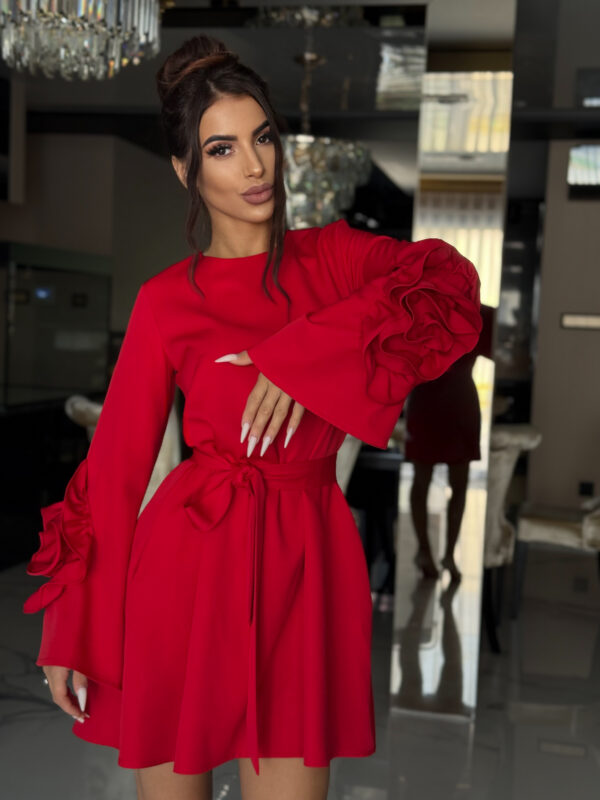 Sukienka Valentina -czerwony