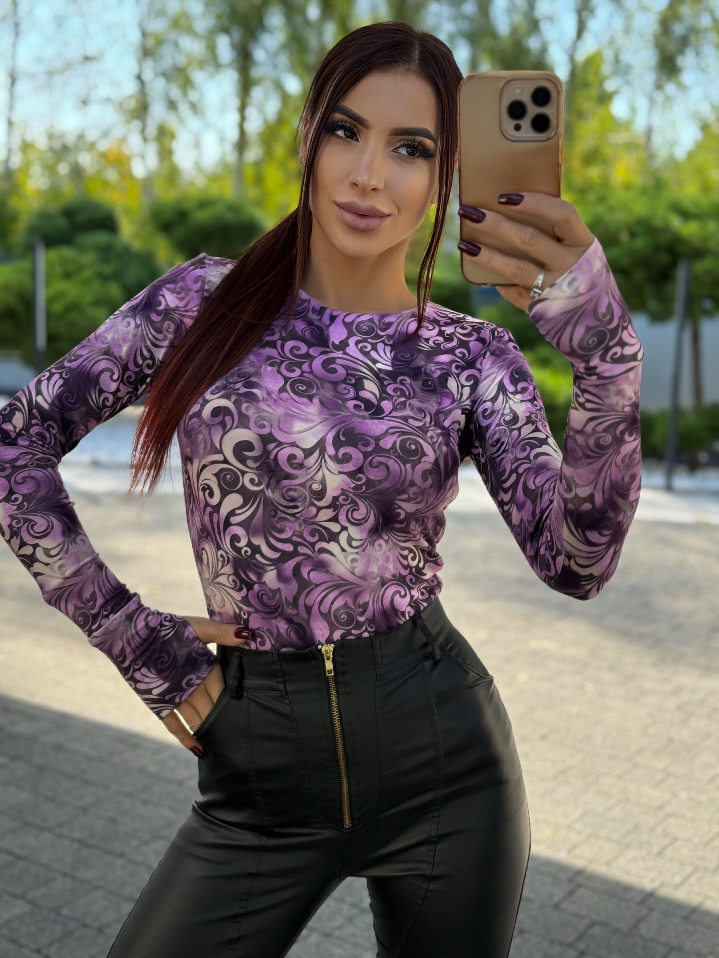 Bluzka – w print